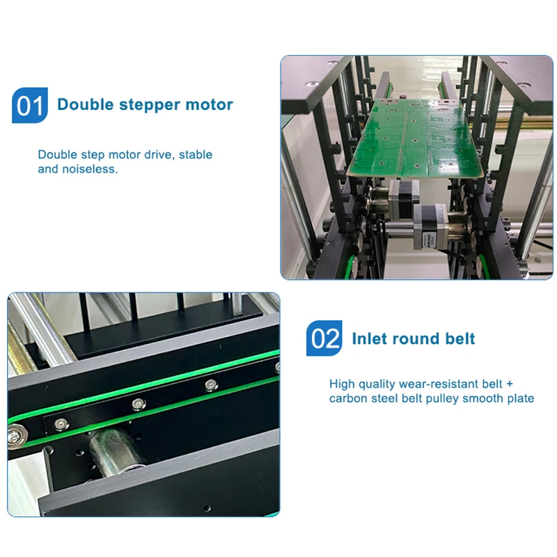 Manufacturer 0.6M PCB Handling Machine PCB NG Reject Conveyor Buffer Conveyor YX-350C For PCB Production Line