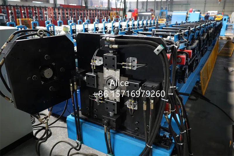 Full Automatic Rain water steel downpipe spout roll forming machine downspout making machine