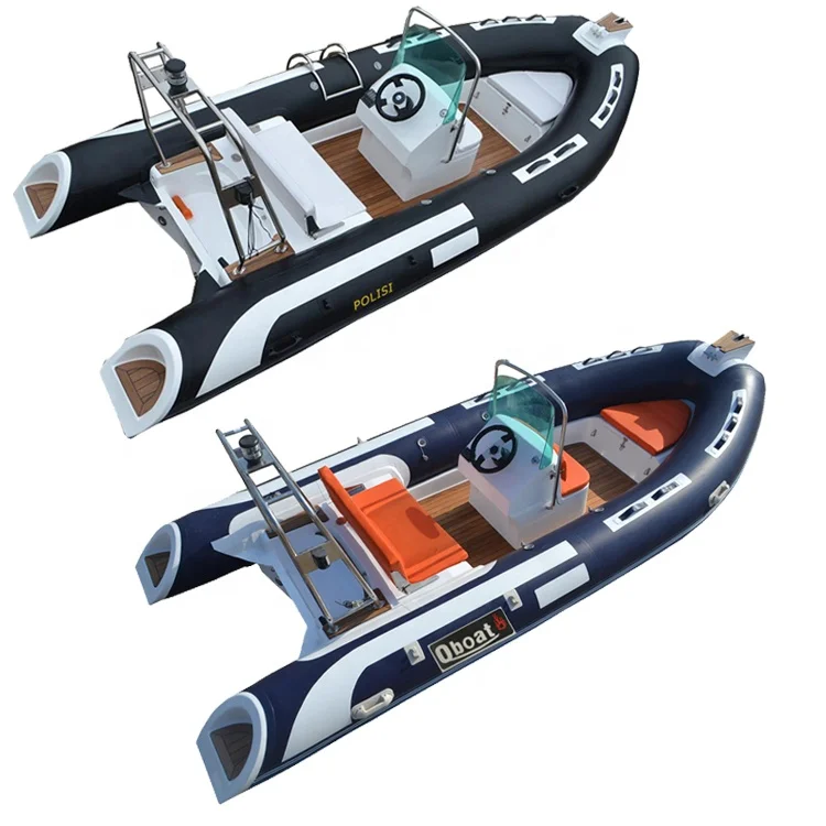 Low Price Deep V Type Fiberglass Hull Inflatable