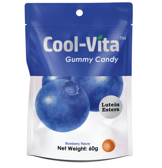 Blueberry Lutein Ester Gummy Candy For Protect Eyesight