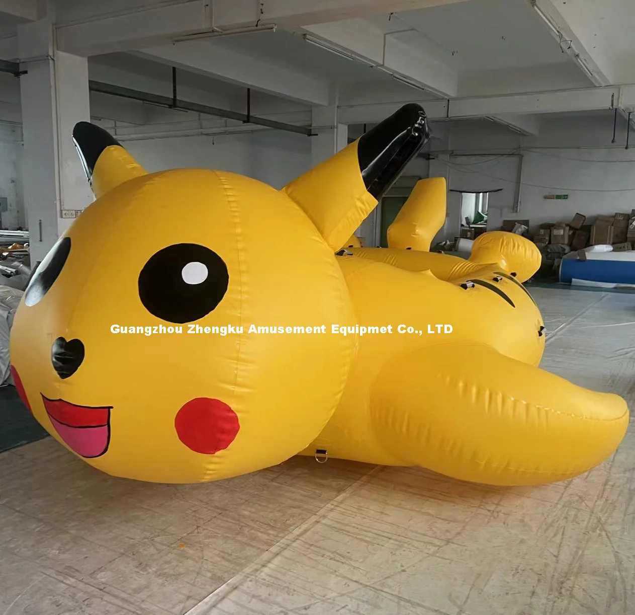 Summer Funny Inflatable Rotating Water Toys Disco Boat Towable Inflatable Towable Tube For Water Entertainment