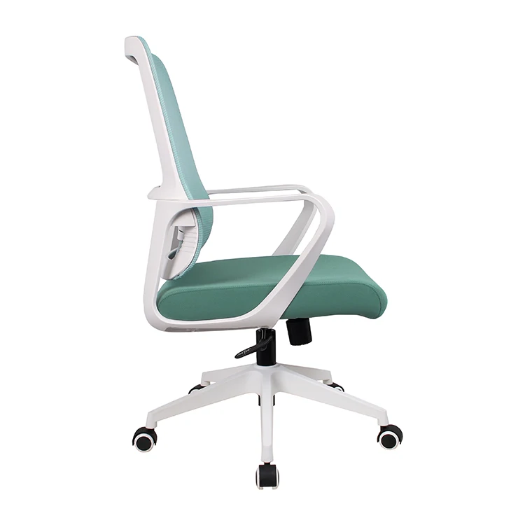 Modern Design Staff Ergonomic Swivel Mid Back Mesh Office Chairs Work Boss Computer Desk Chair