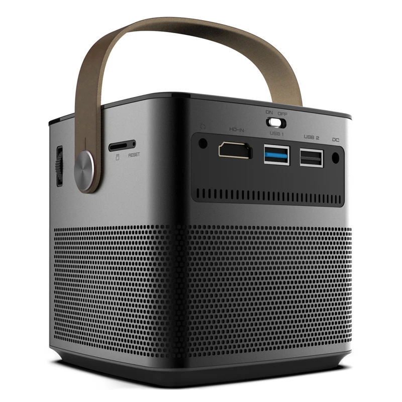 LSP Portable LED Android  Smart Mini DLP native 720P  support 4K Decoding and 3D Projector P12