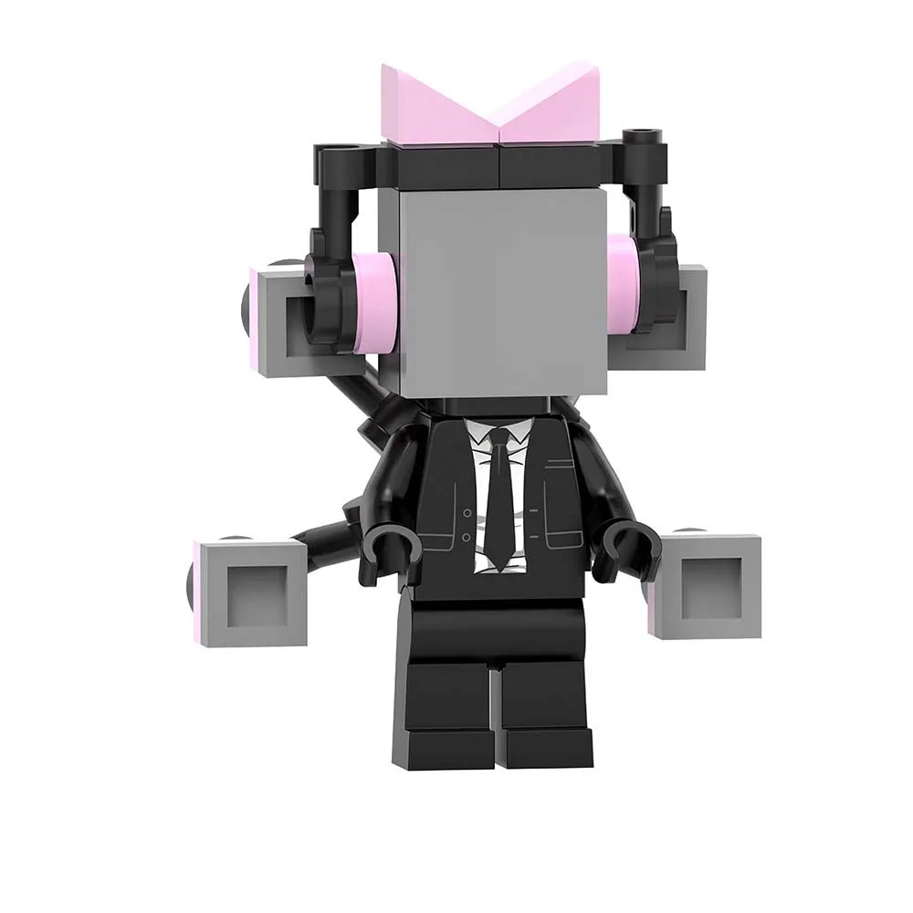 Skibidi Toilet &  Titan Mini Figures YouTube Animation Figure Mini Block Set  Assembled Toy Small Particle Building Block Toy