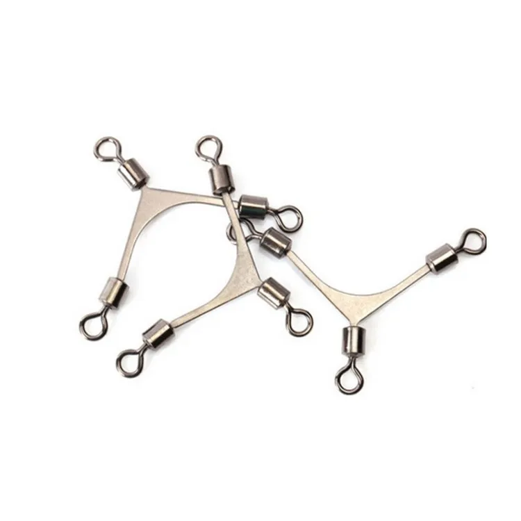 WSD-3 Eight-Shaped Ring American Pole Swivel Splitter Pin Fishing Gear Connector Snaps & Swivels Custom Manufacturer
