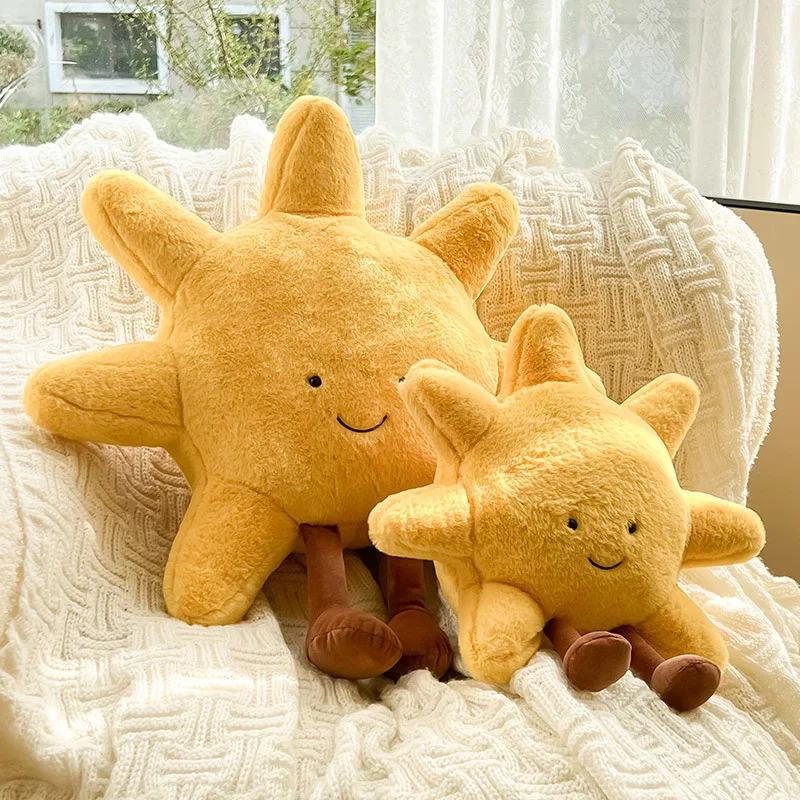Ins style heart-shaped tatami cushion, living room decoration pillow, moon and sun pillow