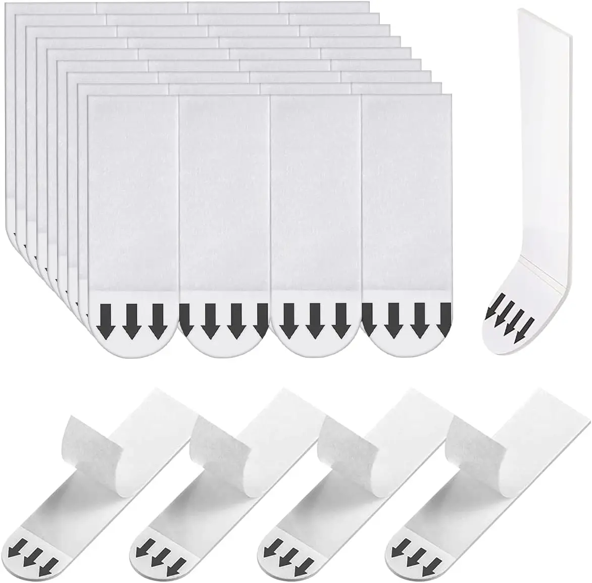EONBON Picture Hanging Strips, No Tools Wire Hooks And Utility Hooks, Picture Hanging Strips Damage-Free Frame&Picture H