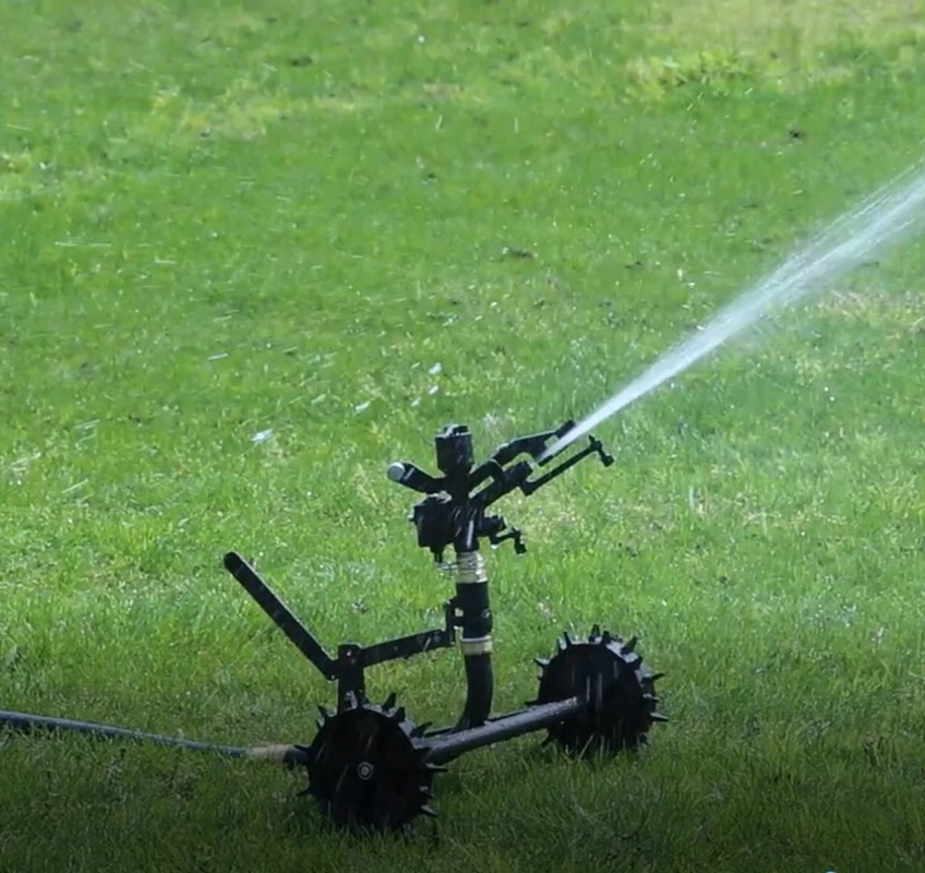 360 Gear Drive Summer 20m Automatic Garden Irrigation Garden Watering Hose Reel Cart