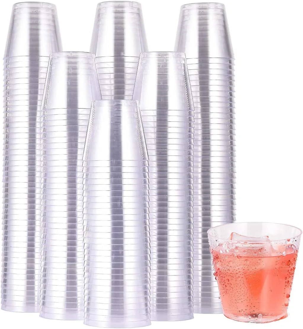 Hard Plastic 1 Ounce 30 ML Disposable  Plastic Shot Cup Shot Glass for Festival or Party