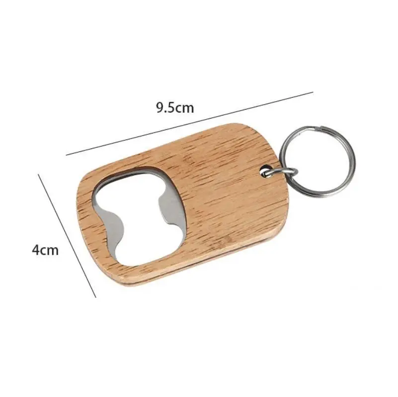 Wood Beer Bottle Corkscrews Wooden Handle Corkscrew Stainless Steel Openers