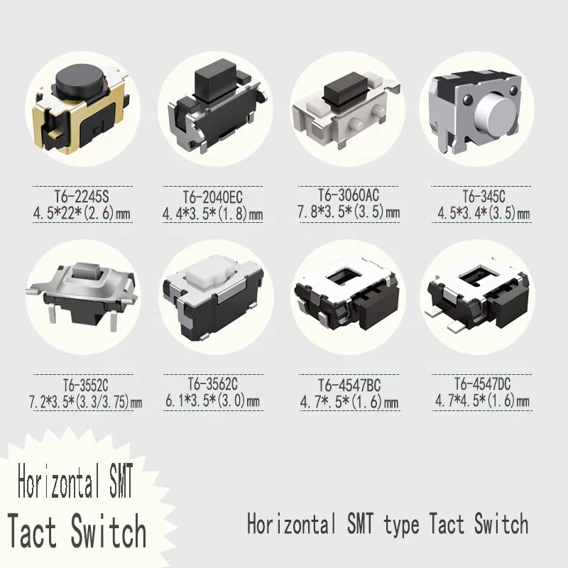 Тактовый переключатель CenterMcx 4 5x4 5 мм smt тактильный