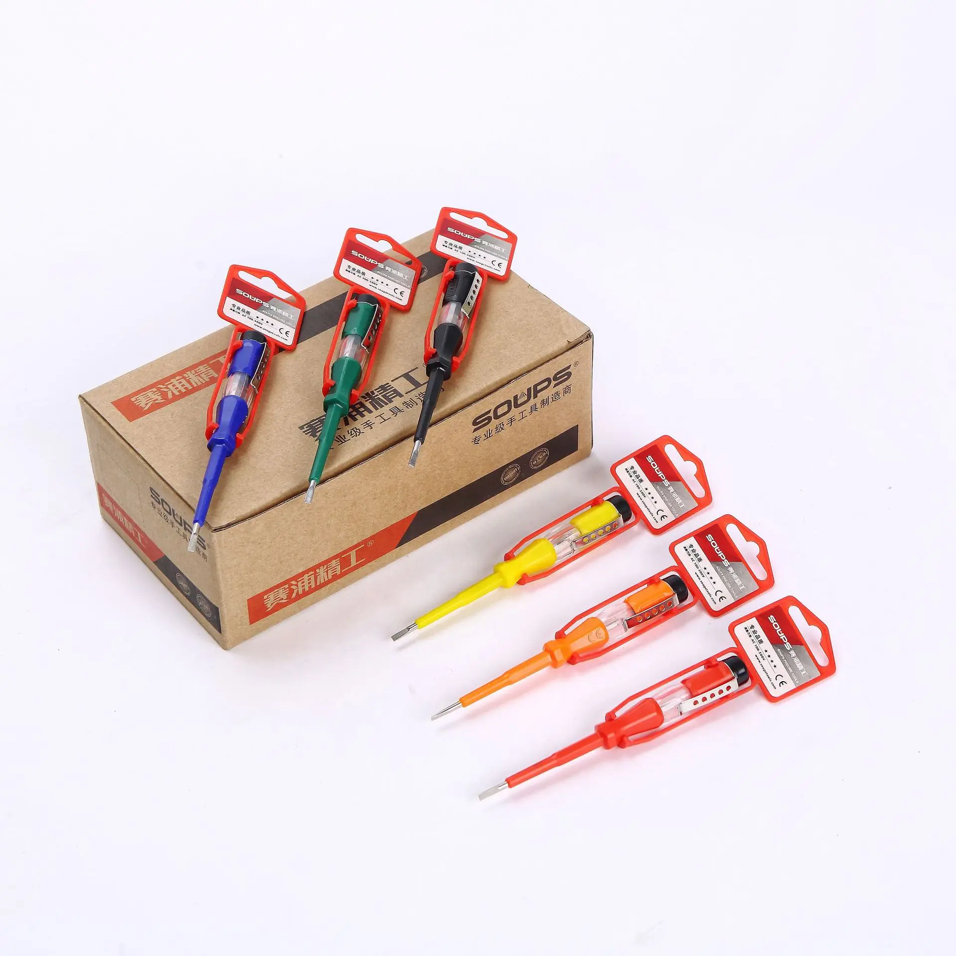 Ronix Electrical Test Voltage Pencil Multi-color Test Pen Tester Model RH- 2714 / RH-2718