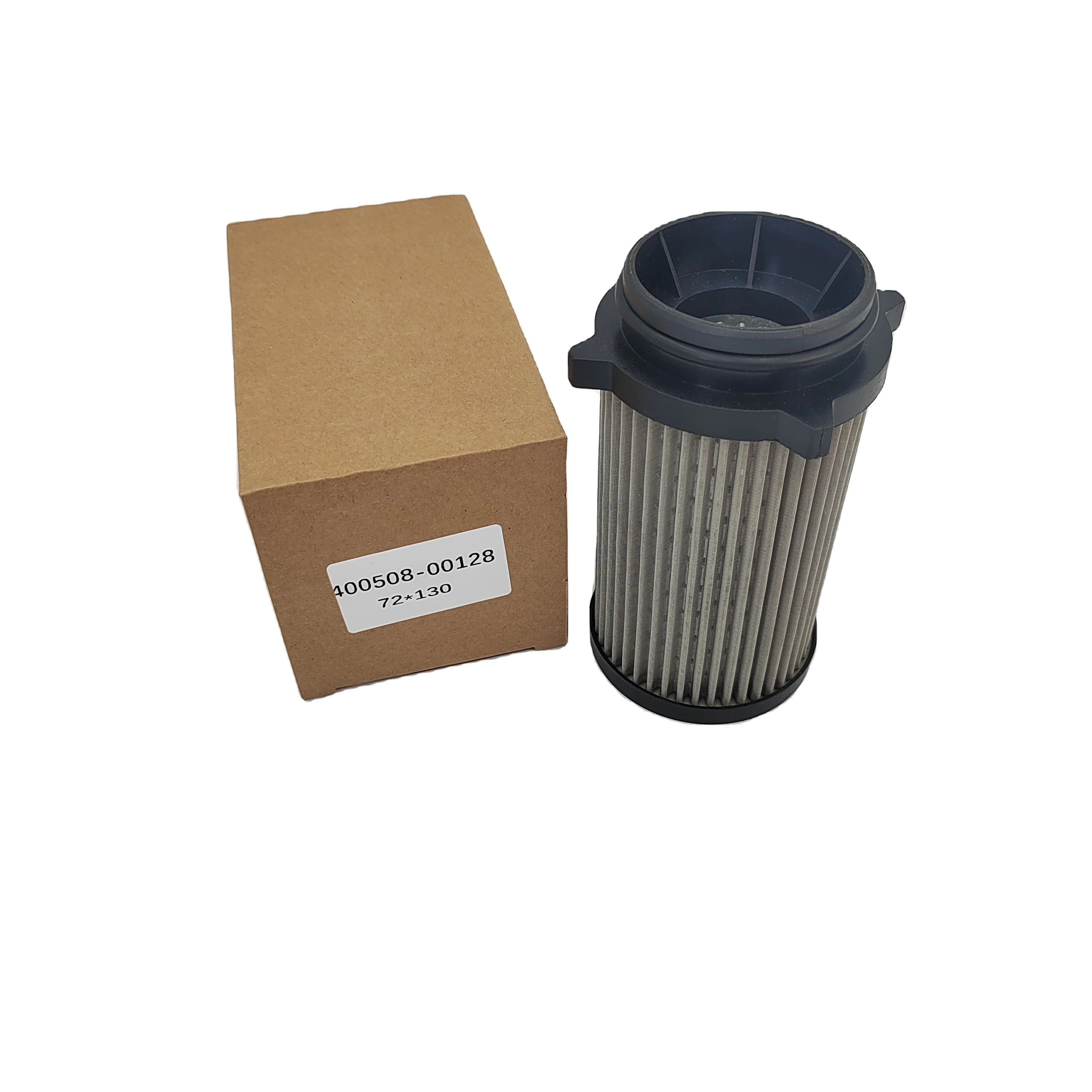High Quality Doosan Daewoo excavator Oil Filter 400508-00128 Engineering Machinery Parts Hydraulic Oil Suction Filter