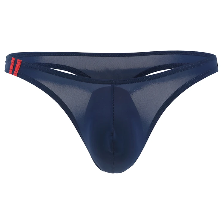 Производители, большое Мужское нижнее белье из ледяного шелка с низкой талией, стринги, гей мужское нижнее белье, стринги