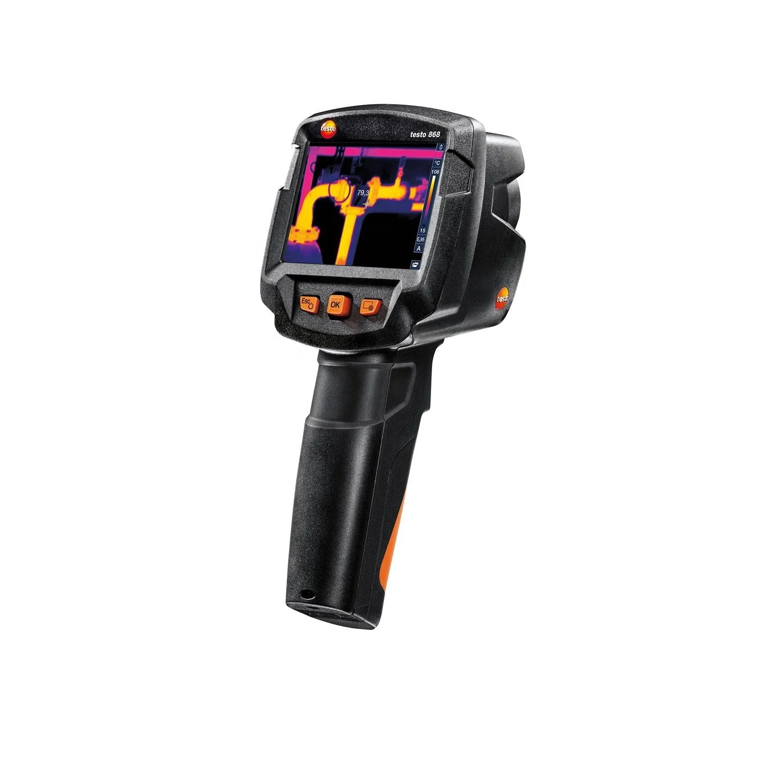 original testo 868 thermal imaging camera order number 0560 8681 with 160 x 120 pixels, App
