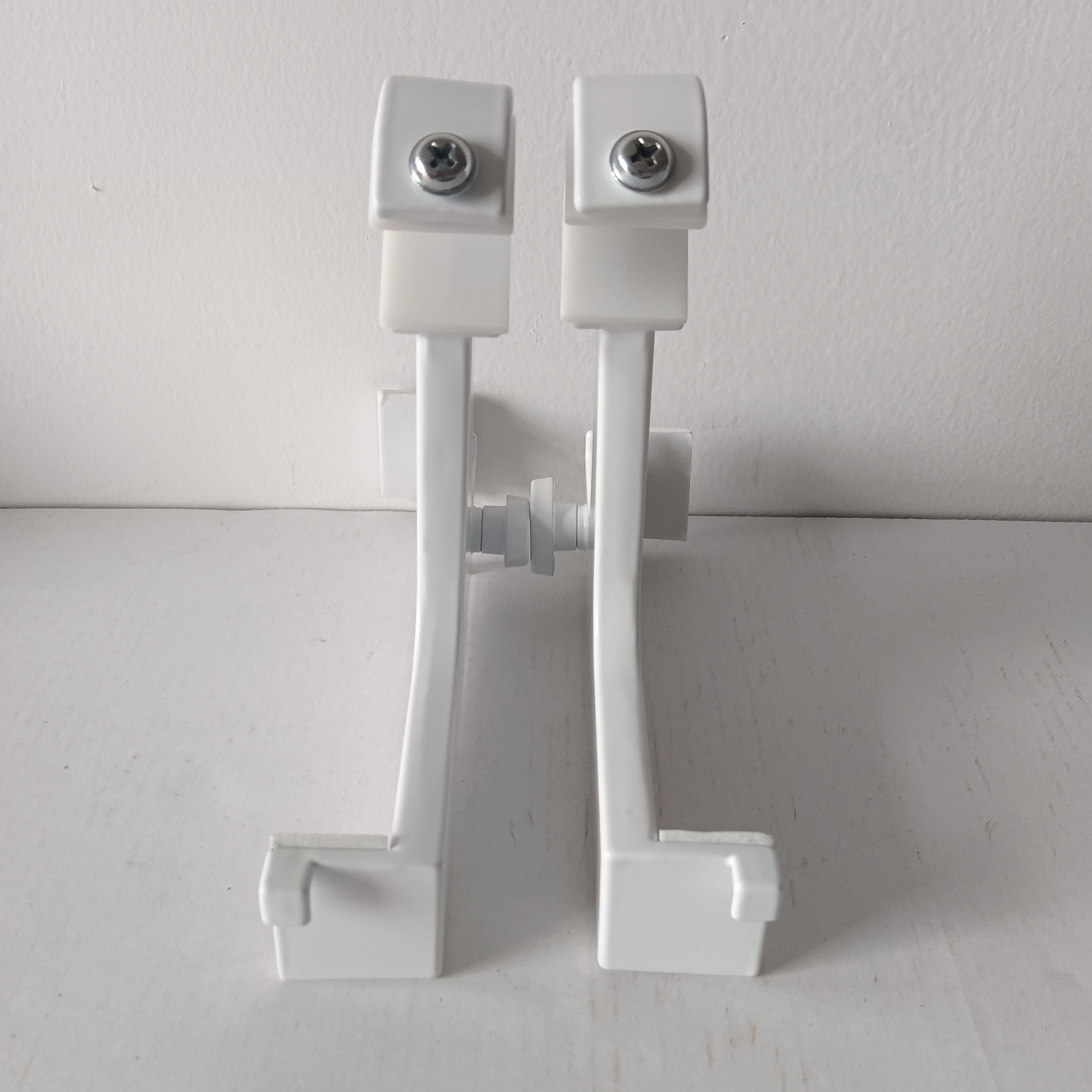 Aluminum alloy material No-punch curtain rod support curtain rod holder Adjustable curtain rod fittings