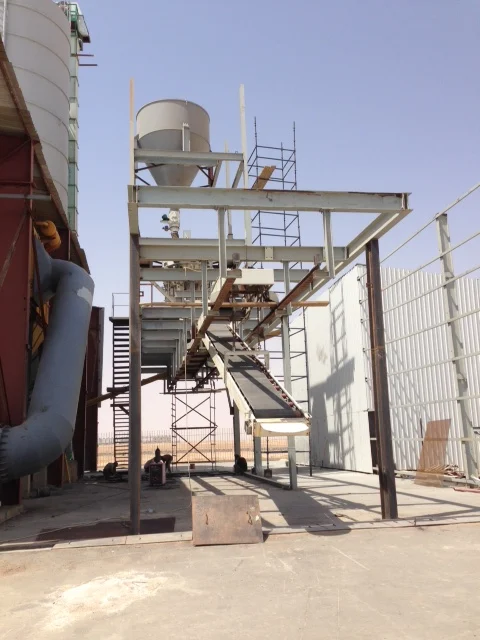 Tangshan Zhongyi Mobile 50kg automatic cement bag truck loader