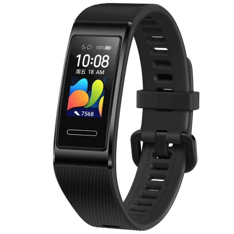 Смарт-браслет Huawei Band 4 Pro с функцией отслеживания пульса и уровня кислорода в крови