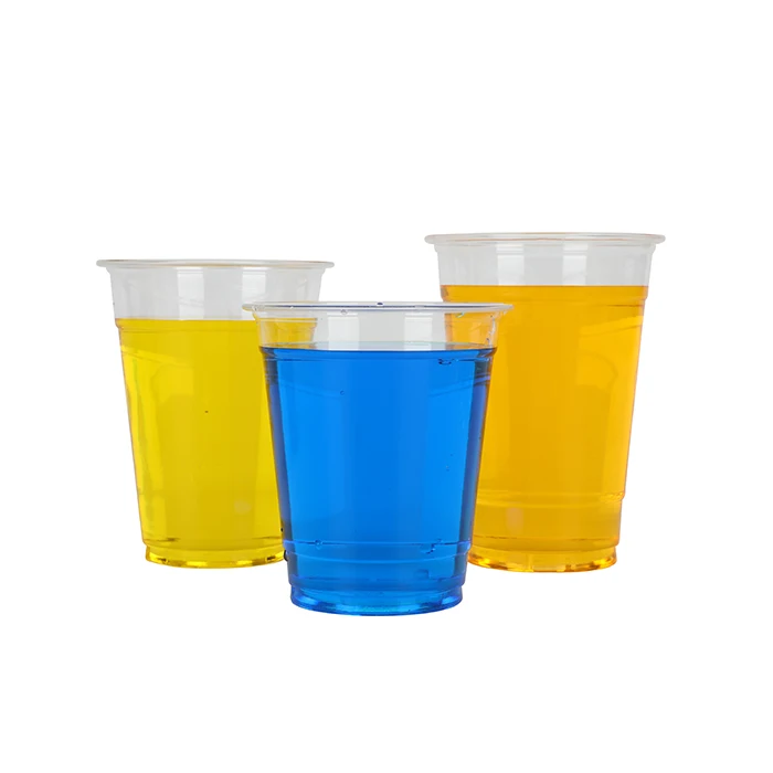 78mm 7oz OEM Custom Logo 100% Bio Compostable PLA Transparent Cups Smoothie Beer Wine Beverage Ice CE Cold Disposable Drink  Cup