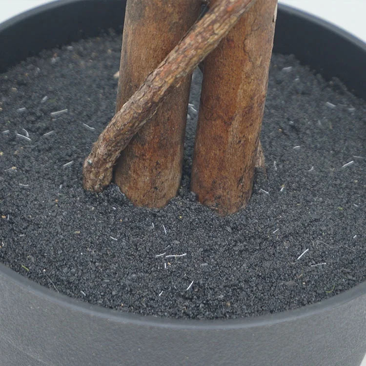 Wedding Home Decoration Simulation Flower Tree 120cm Plastic Artificial White Cherry Blossom Tree With Pot