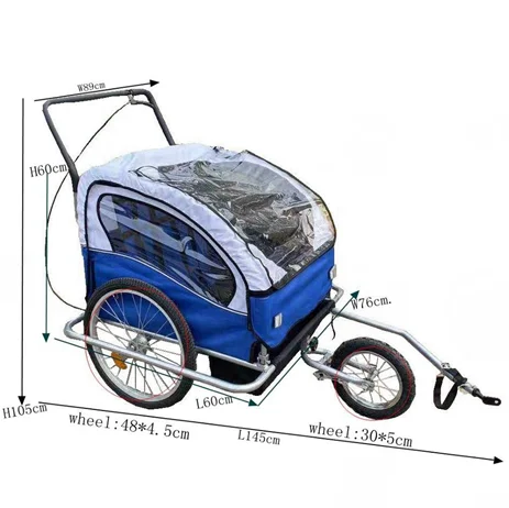 remolque porta bebe bici bicicleta sest post attach byicle kid trailer