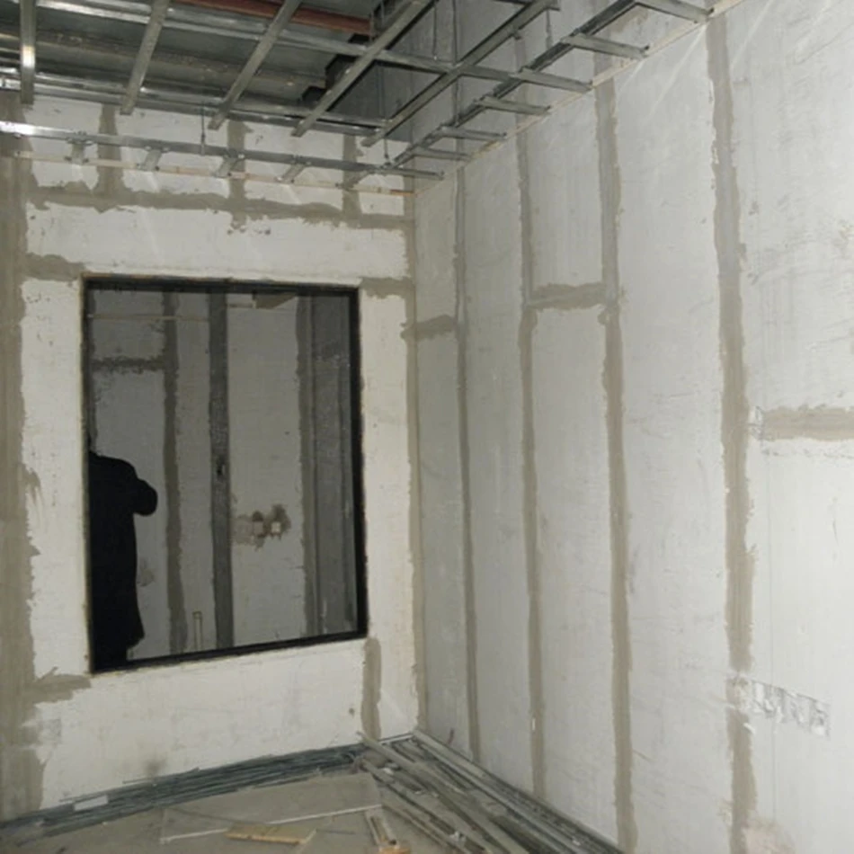 Precast Concrete Interior Wall Panels Hollow Core MgO 90mm Wall Panel for Prefab House Villas