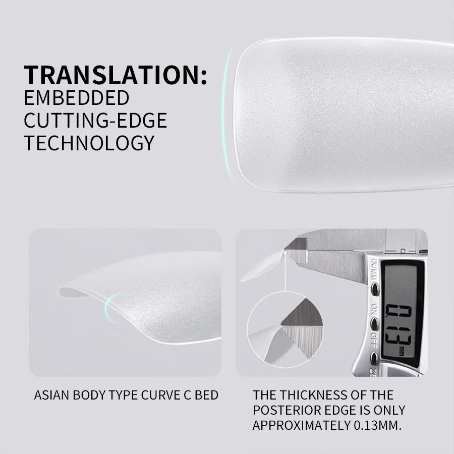 2024 Best Price Artificial Nails Manufacture Customize Transparent Double Sided Adhesive Tapes Glue for Press On False Nail Tips