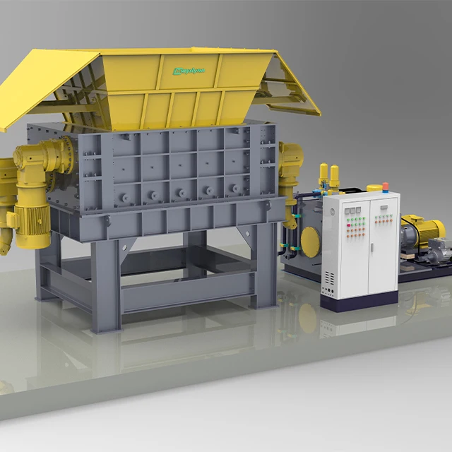 Четырехвальный измельчитель шин/пластик/металл измельчитель для переработанных заводов