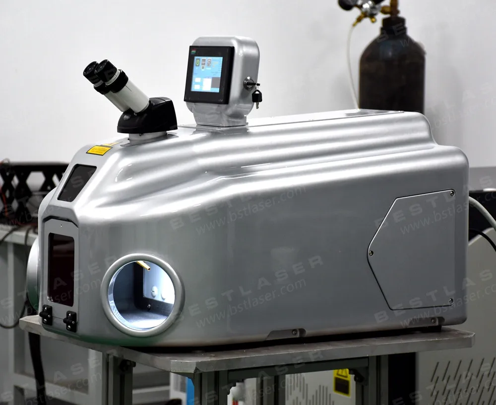 Small Portable 200w titanium silver gold jewelry laser beam lazer welding machine
