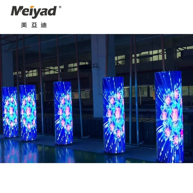 Full Color Advertising LED Display Module Can Be Designed in Various Shapes Personalized Creative Silicon Flexible LED Module