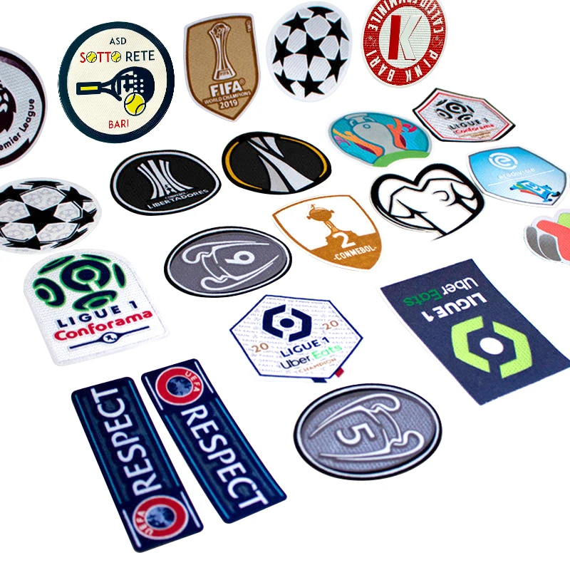 Patch Flocking Badges Hot Selling FSC Approved Custom Logo Fabric Patches Iron 3D for Sport on Accept Custom Tatami 100pcs