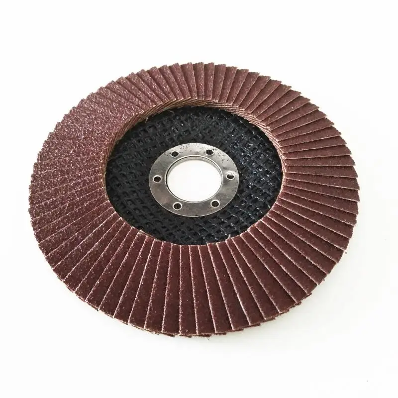 Richoice high quality Flap Disc 100mm-180mm grit24-grit400 Aluminium oxide abrasive cutting disco disk for stainless steel