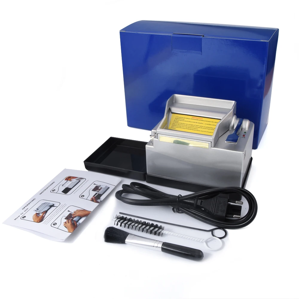 2023 Wholesale High Quality 8mm 6.5mm Metal Smoking Accessories Custom Logo Electric Automatic Cigarette Rolling Machine