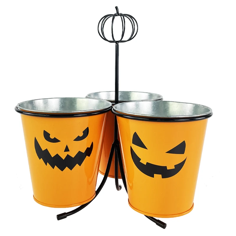 OEM Custom Halloween Decor and Kitchen Accessories Metal Utensil Holder
