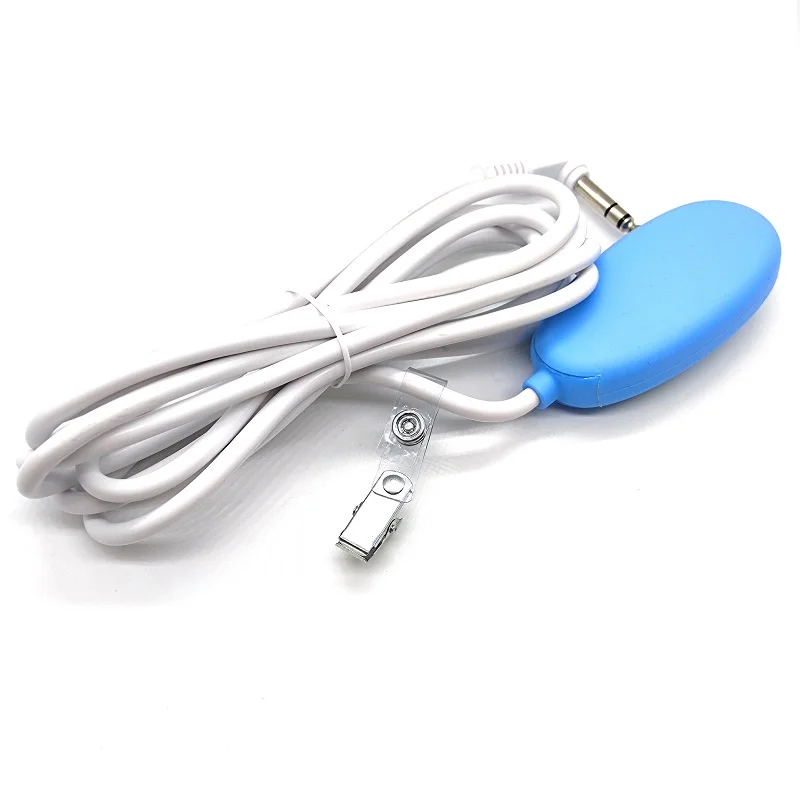 Новый дизайн, силиконовый кабель для кнопки вызова медсестры со стереоразъемом для телефона, две кнопки, 3 метра