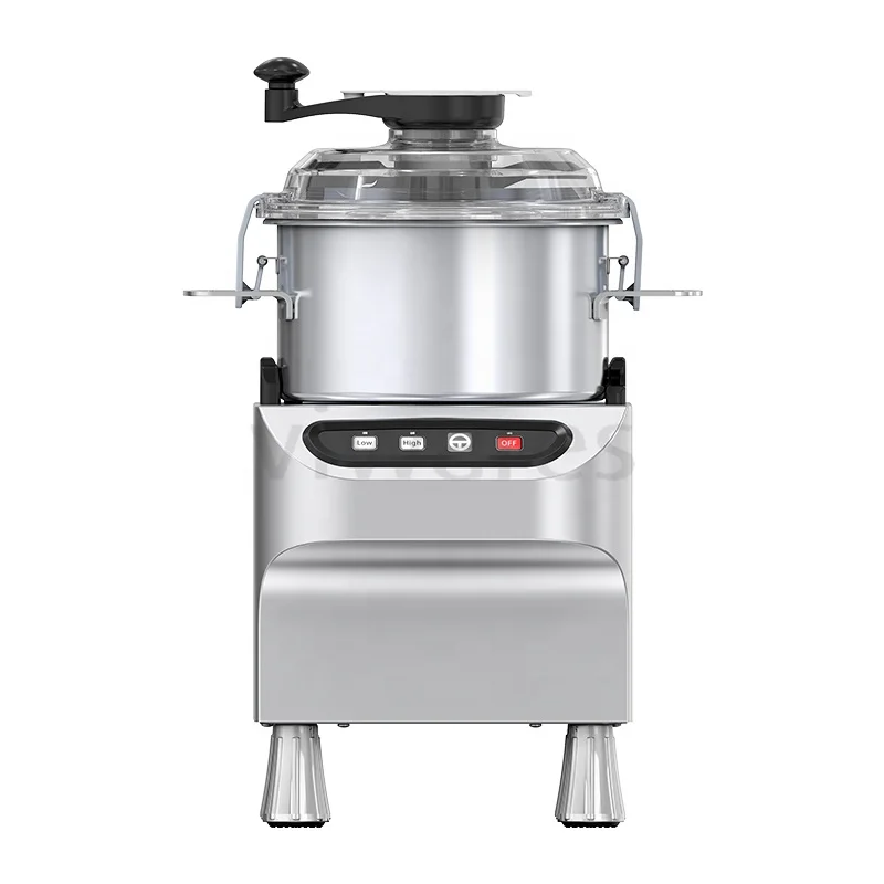 manufacturer hot sale electric commercial multi function Meat Vegetable food Chopper Machine with bowl cutter mixer