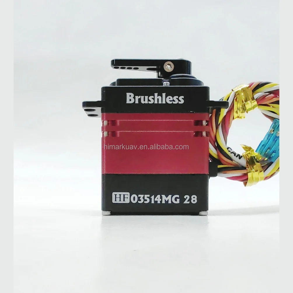 Himark Custom Premium Quality PWM+RS485 3.50Nm 28V 20Mm Actuators Production Servo With All Aluminum Alloy Shell Brushless