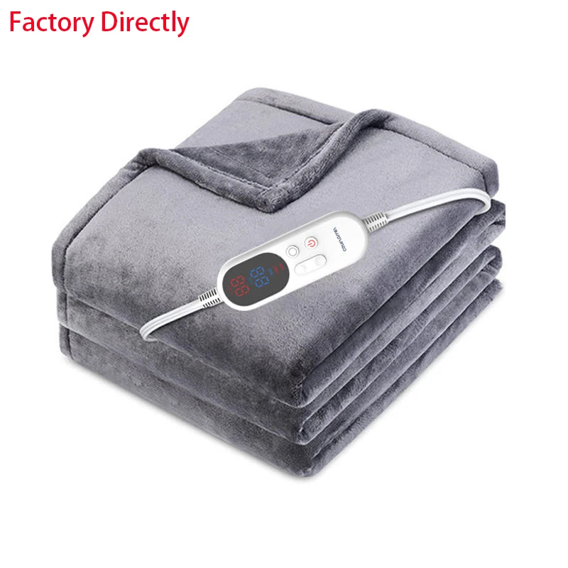 elektrikli battaniye 220v Usb Akku Bett Elektrische Kohlefaser Ce Wolldecke Heizdecke