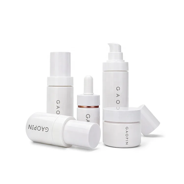 Skincare Bottles Set Plastic Lotion Plastic Containers Cosmetic Cream Packaging Bottle