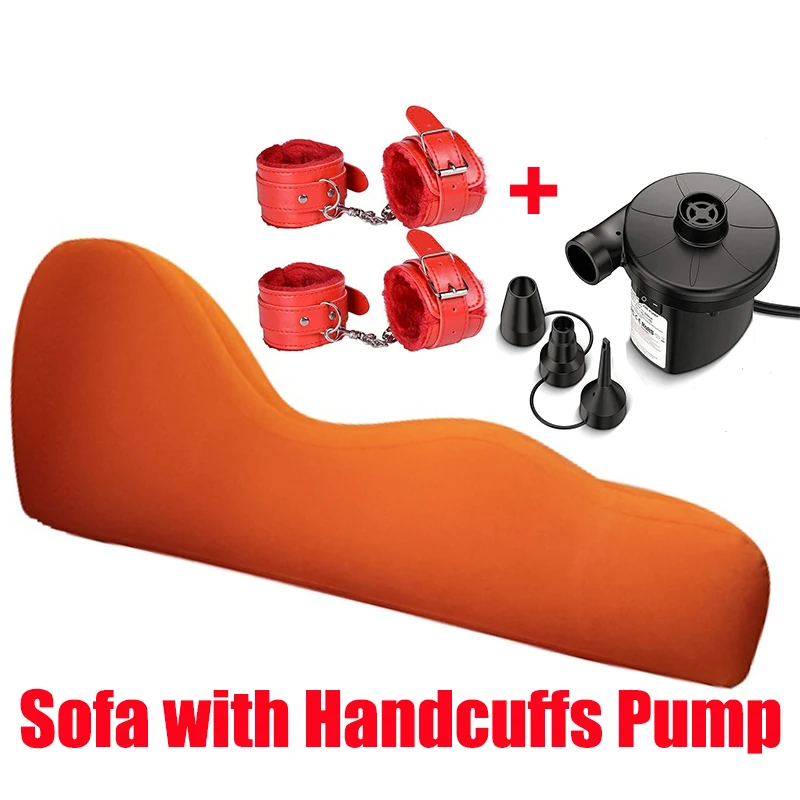 Couple Games Inflatable Sex Sofa Bed Erotic Chaise Furniture Tantra Sexpillow Electric Air Pump Rocking Seat Bdsm Toy Love Chair