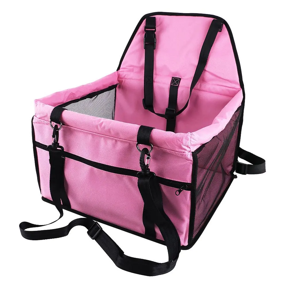 Wholesale Customized Outdoor dog carrier bicycle handbag car transport basket pet bags