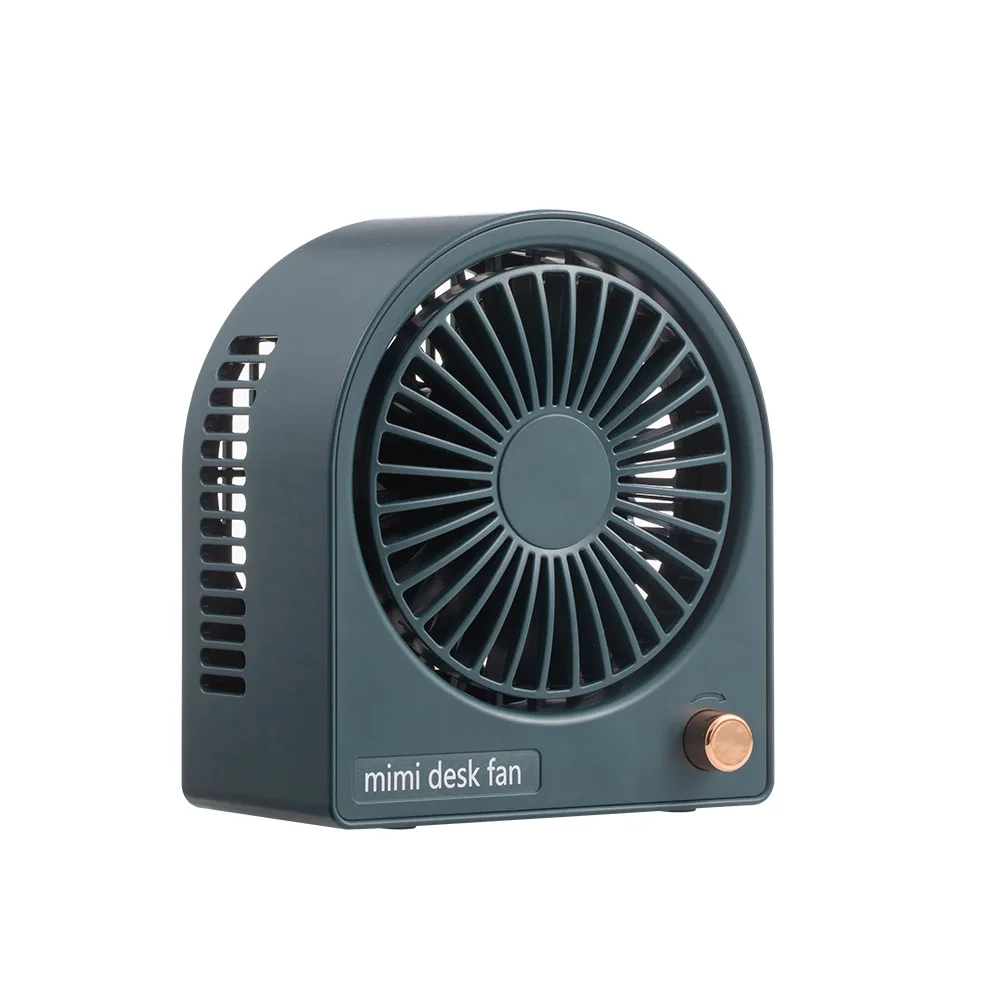 2023 New ODM OEM 2000mah Long Battery Life Usb Rechargeable Portable Mini desk table desktop fans