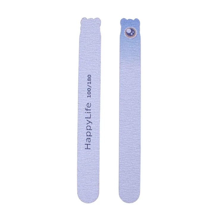  Wholesale Manufacture Beauty Nail fingers Durable Different Shapes Personalized 100/180 buffer wooden manicure nail