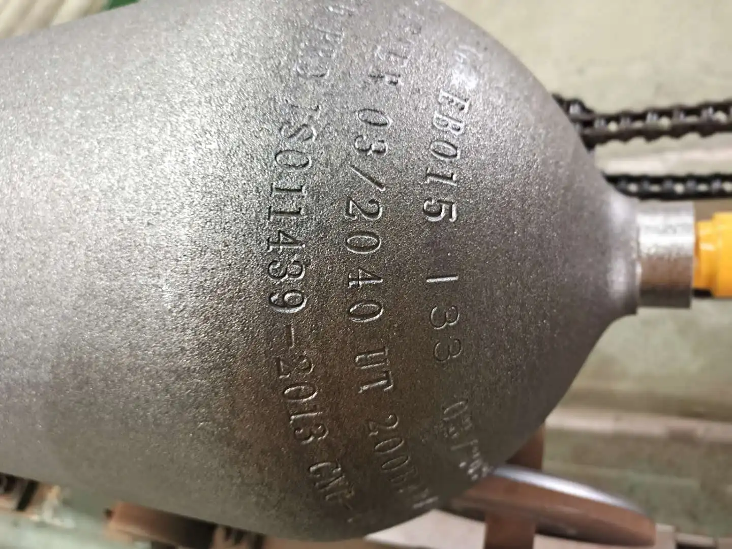 Hot sale 40L 279mm diameter CNG steel cylinder CNG Cylinder type1 cilindros de gas gnc used for car factory direct sale