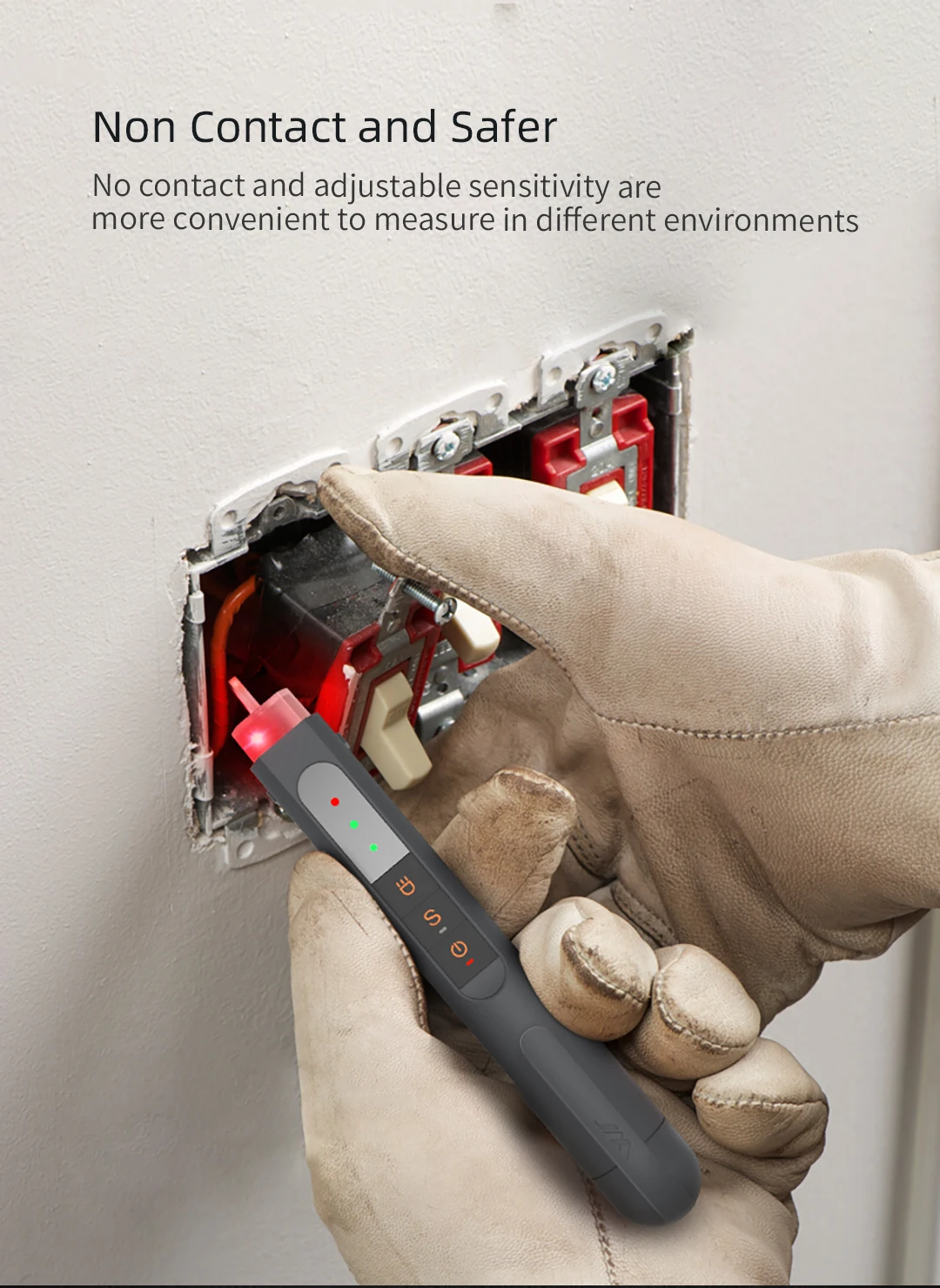 JIMIHOME JM-G2704 Test Pen Electricity Detector Mini Electric Tester