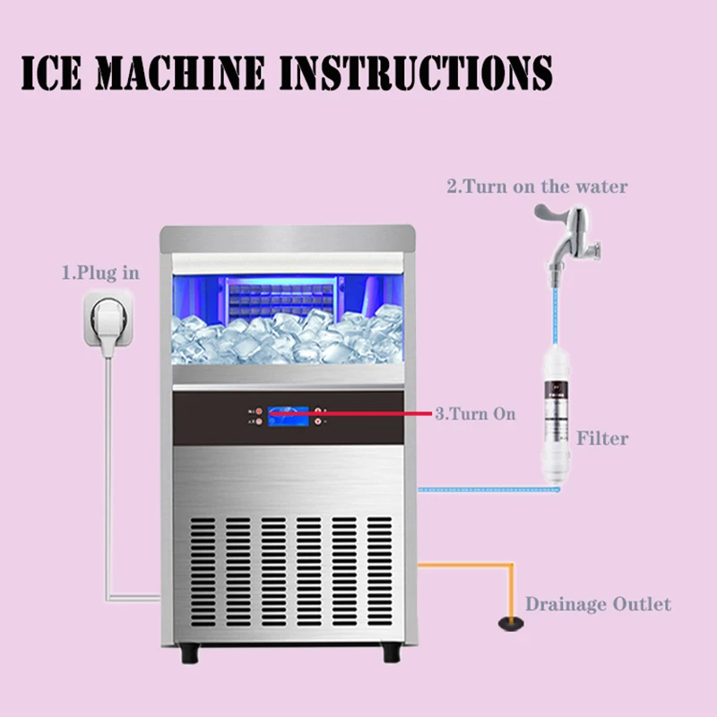 Ice Cube Making Machine Customized 2023