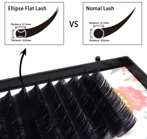 All size JBCD curl prime human hair lash eyelash extensions