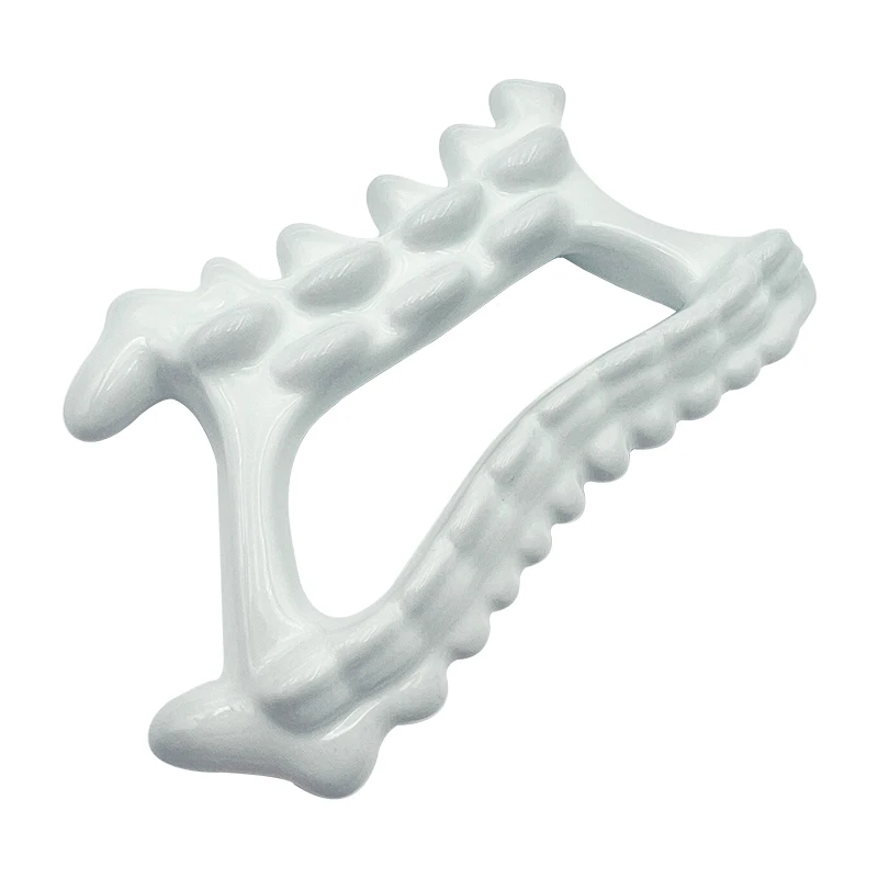 New Design Multi Function Unique Ceramics Guasha Scraping Facial Body Gua Sha Massager