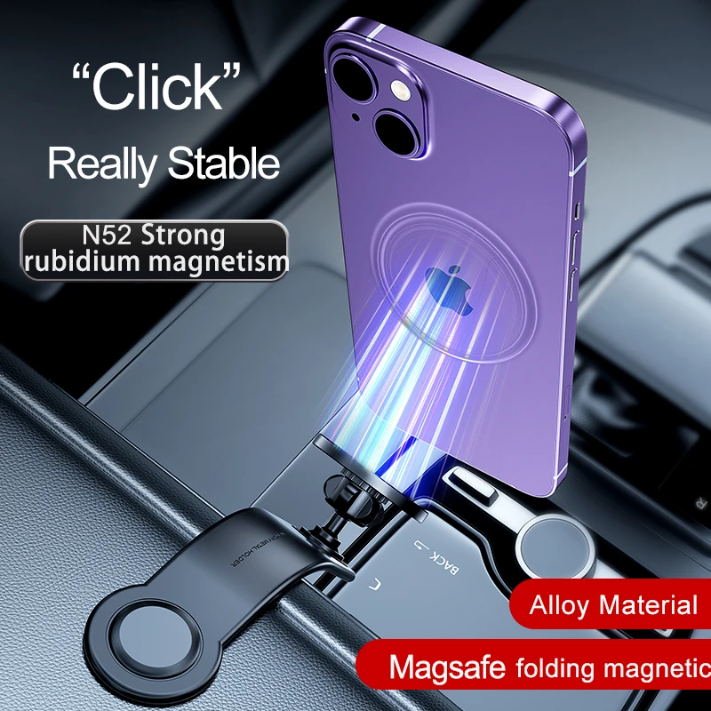 Upgrade Magnet for Magsa Car Mount Suction Cup Bendable Memory Arm Handsfree Powerful Magnetic Cell Phone Holder