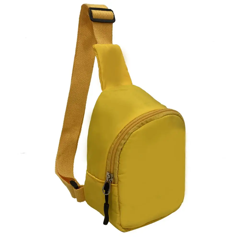 2024 New Fashion Zipper Large Soft Cute Shape Fanny Packs Chest Bag Child Waist Bag For Kids Girls Boy